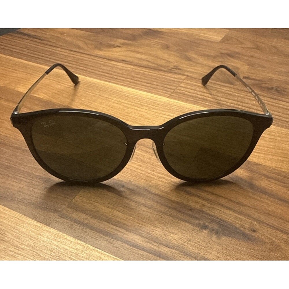 Ray-Ban RB4334D Round Tortoise Shell Sunglasses Frames Only 55-19-145